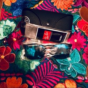 Rayban Blue Sunglasses